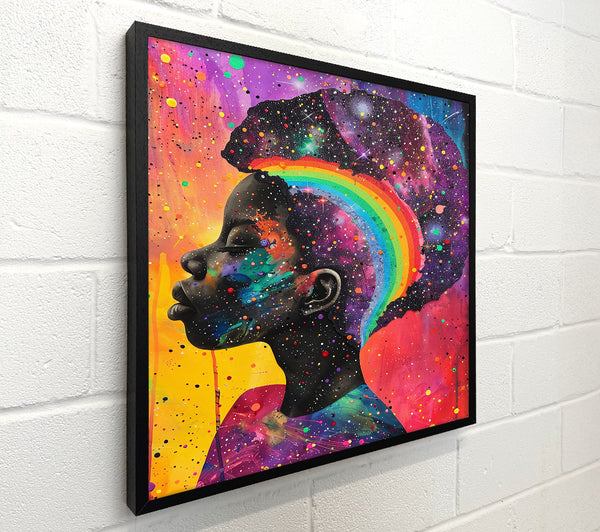 Cosmic Rainbow Dreamscape