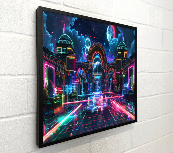 Neon City Fountains