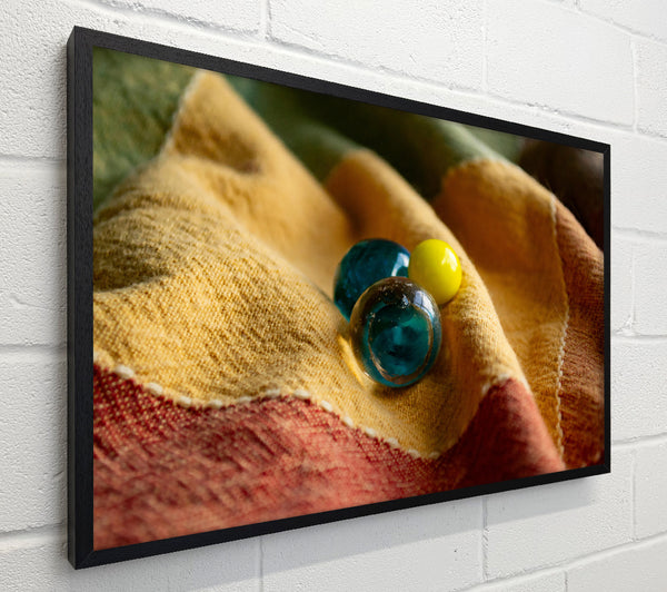 Teal Glass Reflections