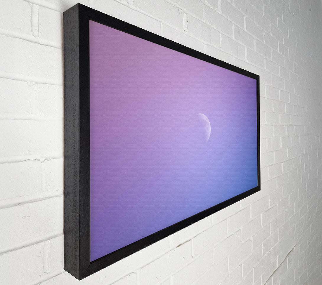  A Canvas Print of Lavender Moon Glow Canvas Wall Art