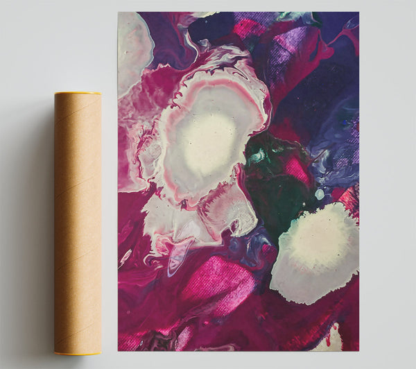 Crimson Swirl Dream Giclee Print