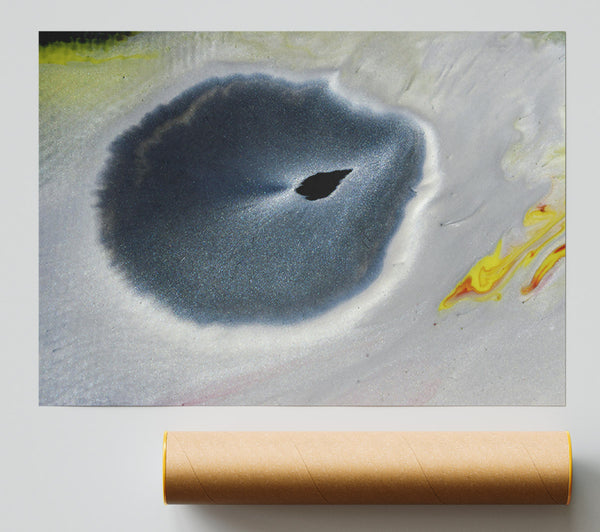 Silver Eye Of The Storm Giclee Print