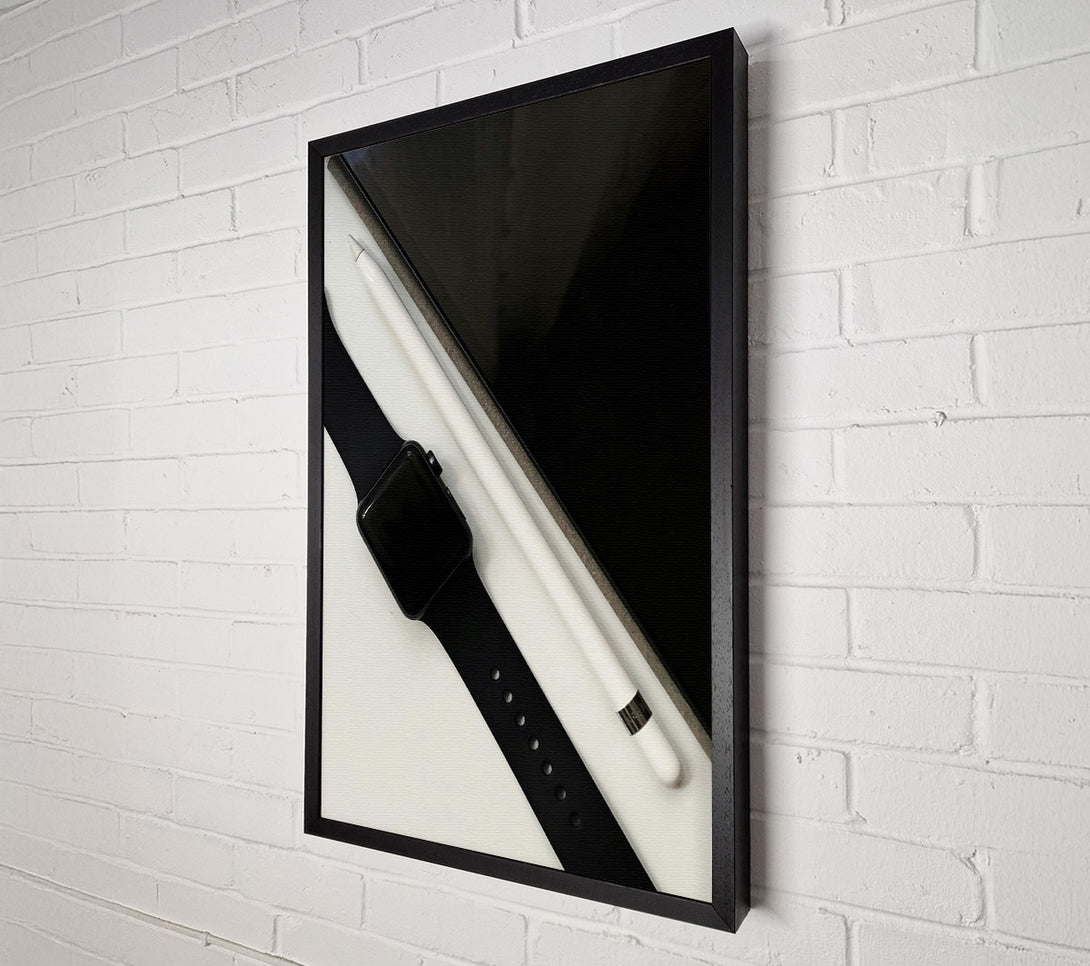  A Canvas Print of White Still Life Canvas Wall Art