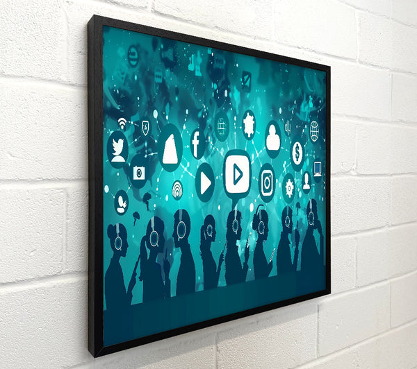 Teal Social Networkers