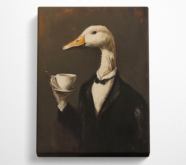  A Canvas Print of Formal Goose Canvas Wall Art