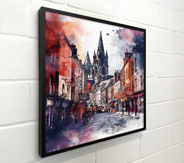Red Brick Cityscape