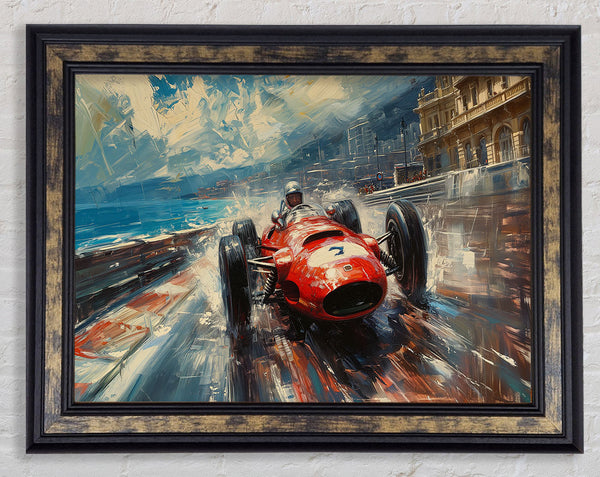 Formular One 60S Framed Print