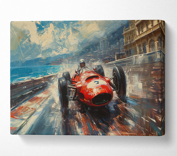  A Canvas Print of Formular One 60S Canvas Print