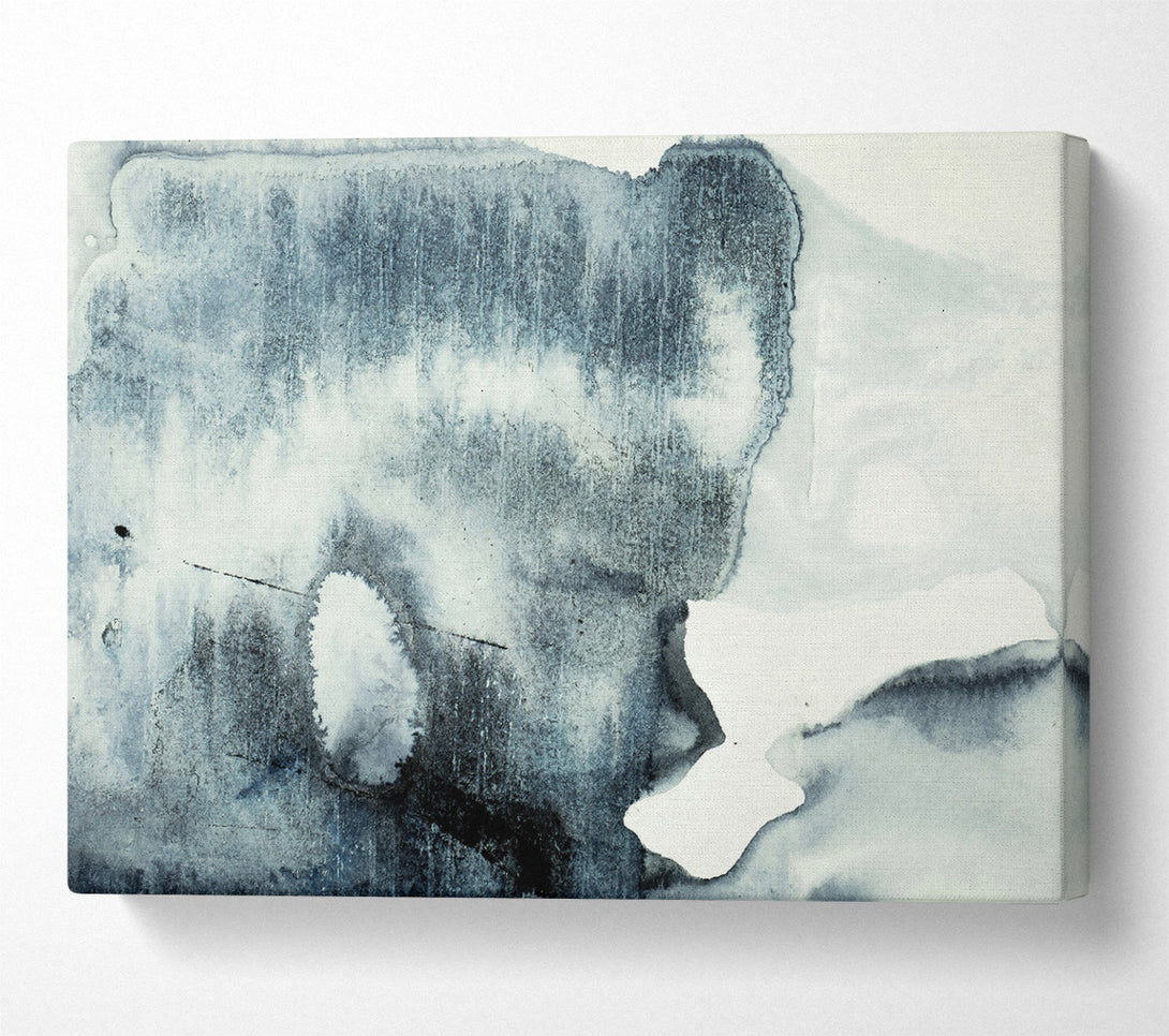  A Canvas Print of Azure Abstract Dreams Canvas Art