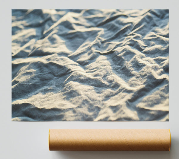Creamy Linen Waves Giclee Print