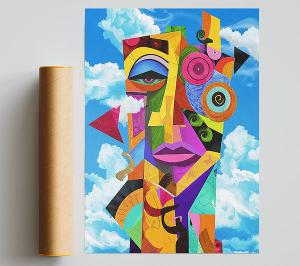 Yellow Dreamscape Poster