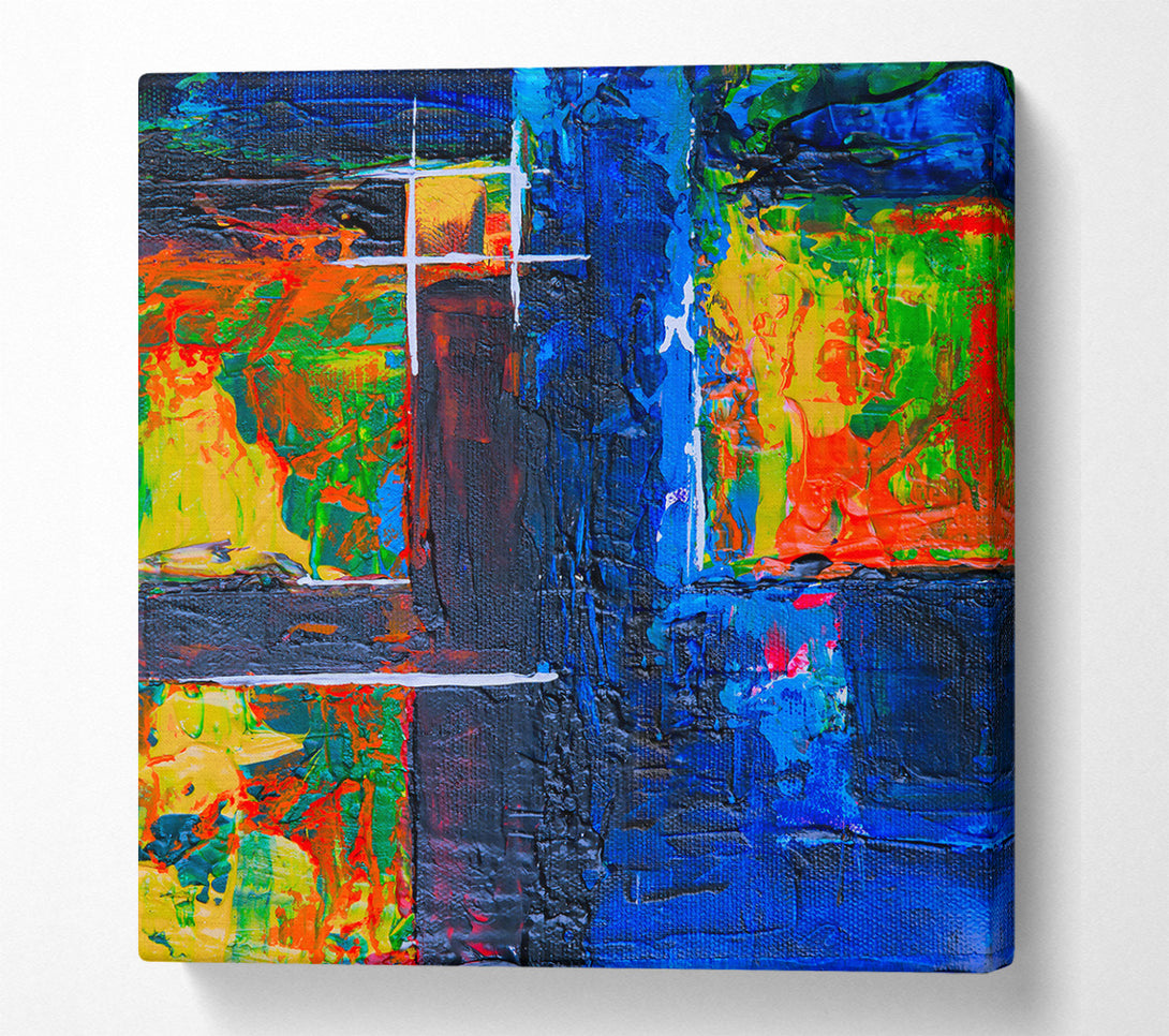  A Canvas Print of Blue Canvas Dreams Canvas Wall Art
