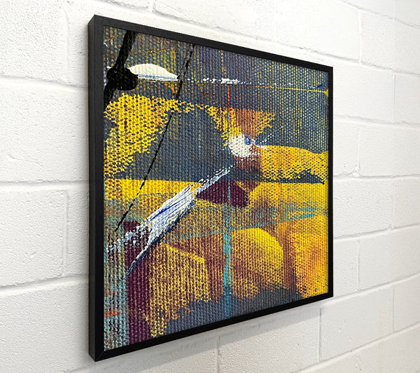 Golden Abstract Expression
