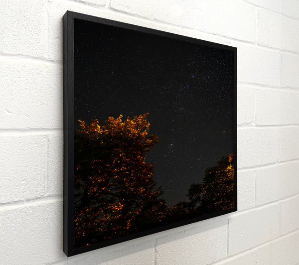 Orange Night Sky