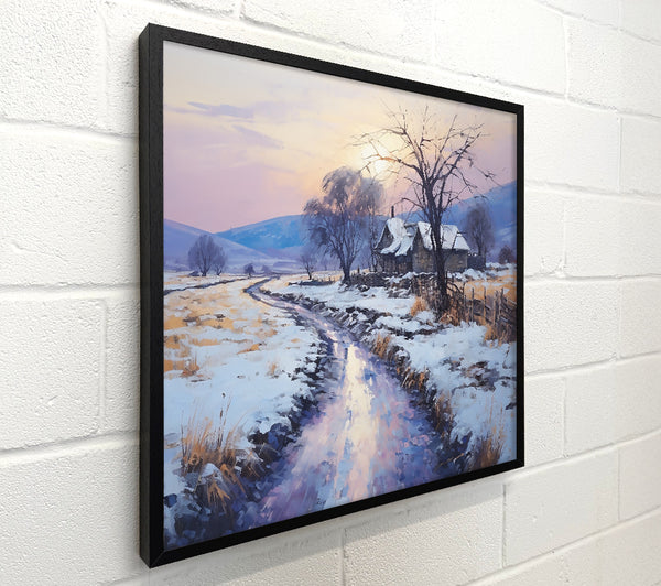 Purple Winter Stream