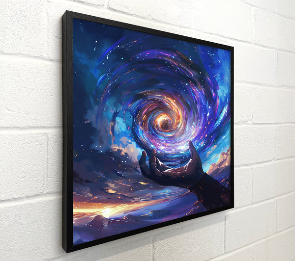Blue Cosmic Embrace