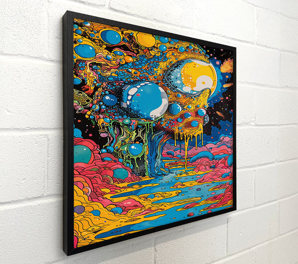 Yellow Cosmic Drip