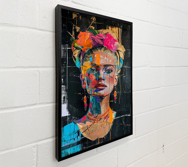Frida Kahlo Graffiti