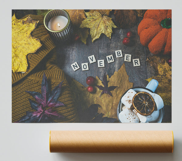 Autumn'S Golden Glow Giclee Print
