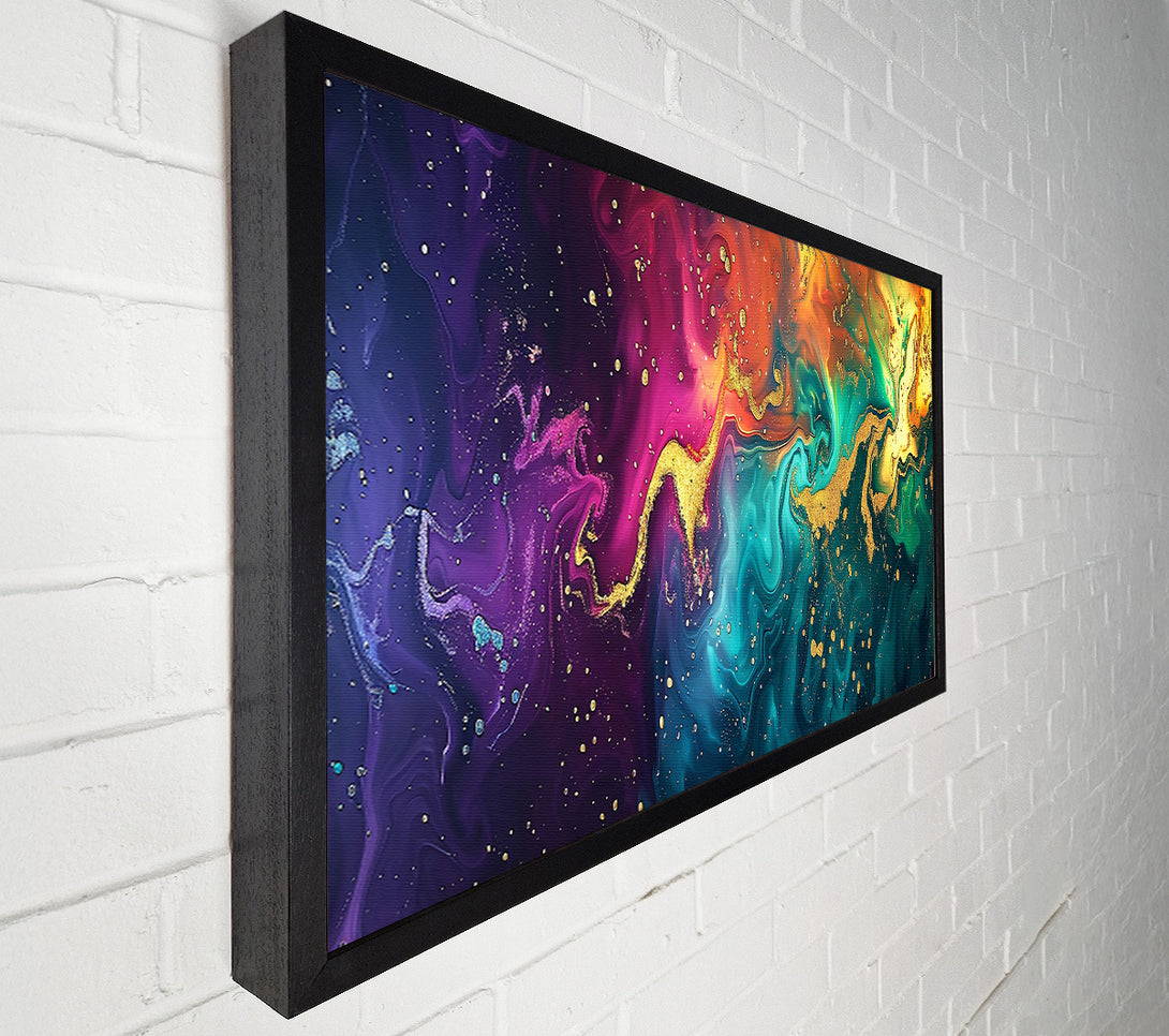  A Canvas Print of Emerald Swirl Dreams Canvas Wall Art