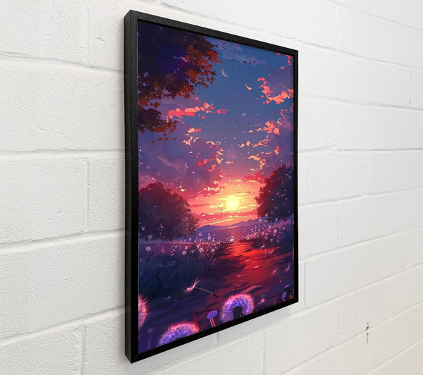 Crimson Sunset Dreams