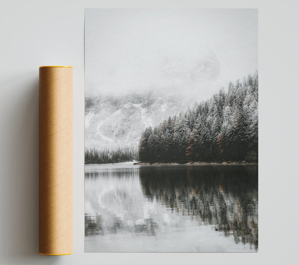 Silent Black Water Giclee Print