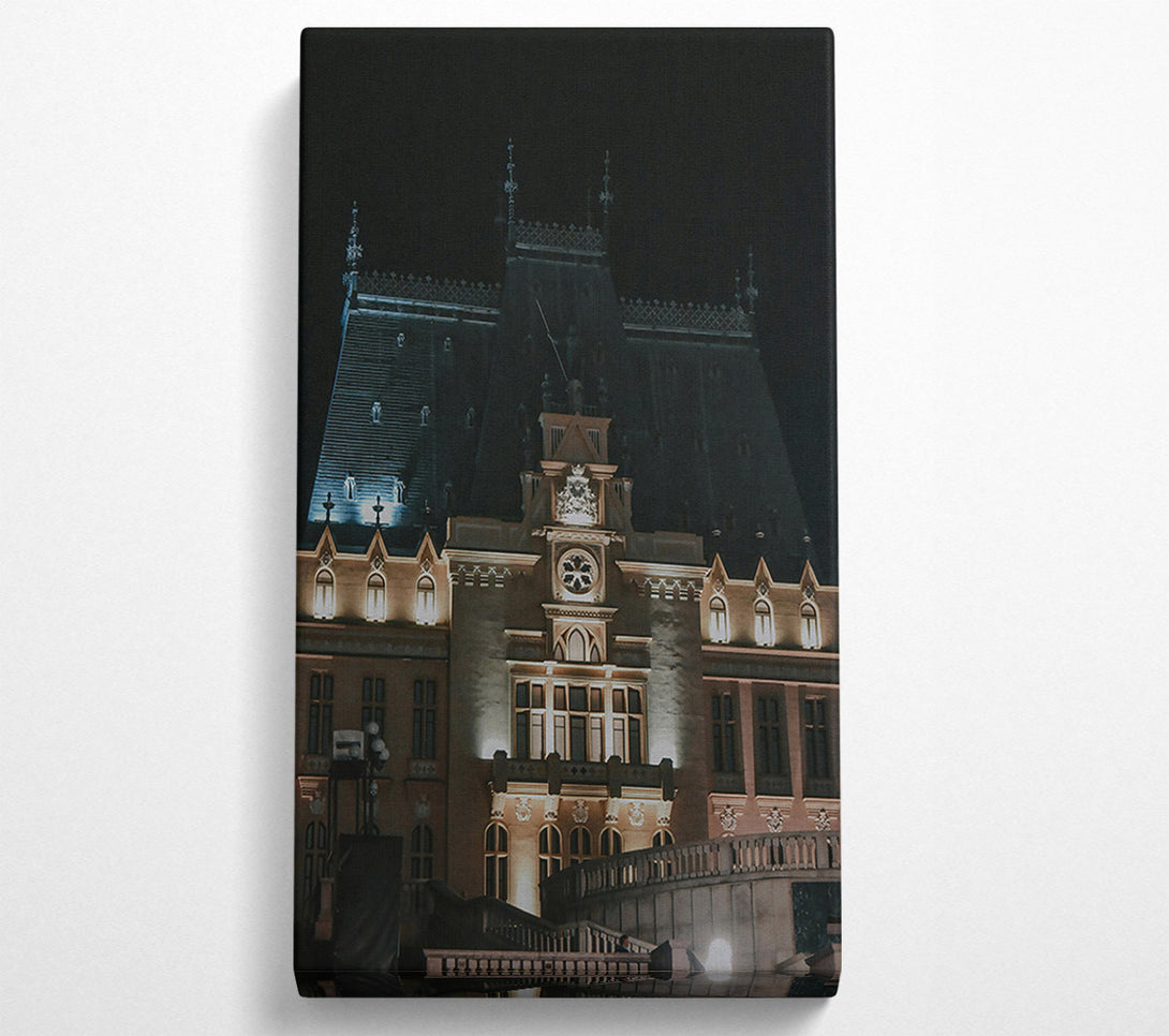  A Canvas Print of Golden Hour Palace Canvas Print