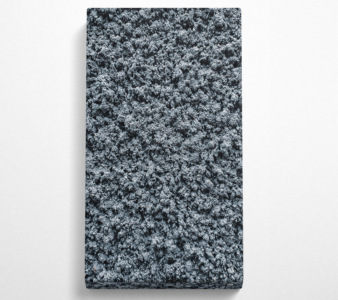  A Canvas Print of Gray Pebble Texture Canvas Print