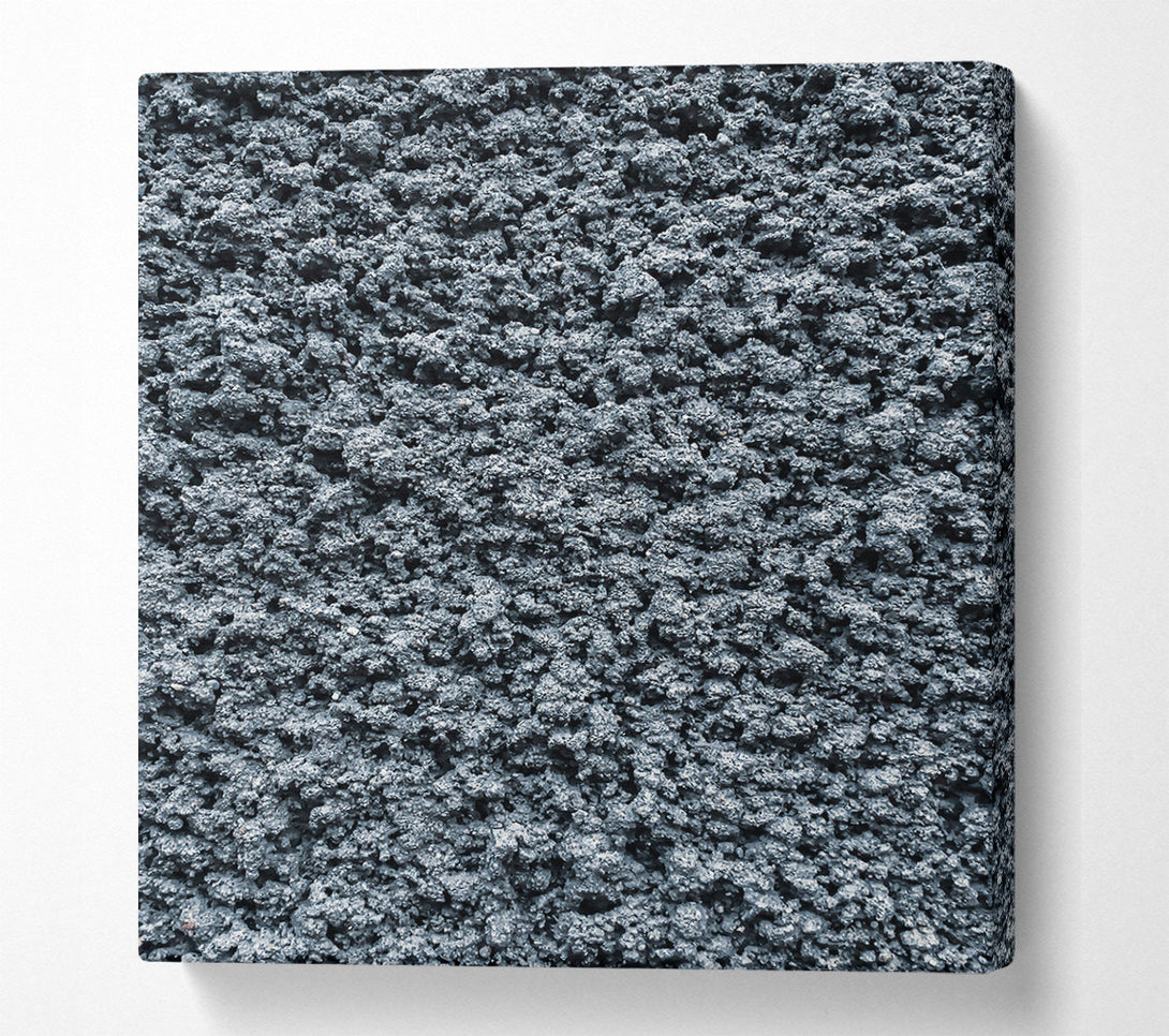  A Canvas Print of Gray Pebble Texture Canvas Print