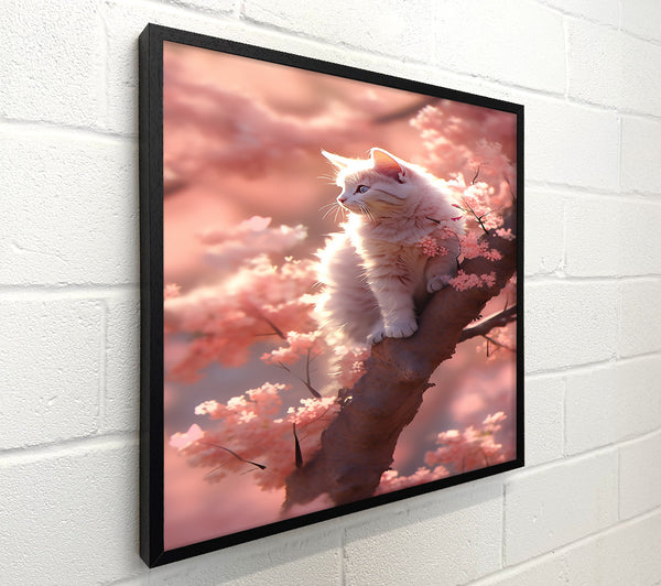 Pink Blossom Kitty