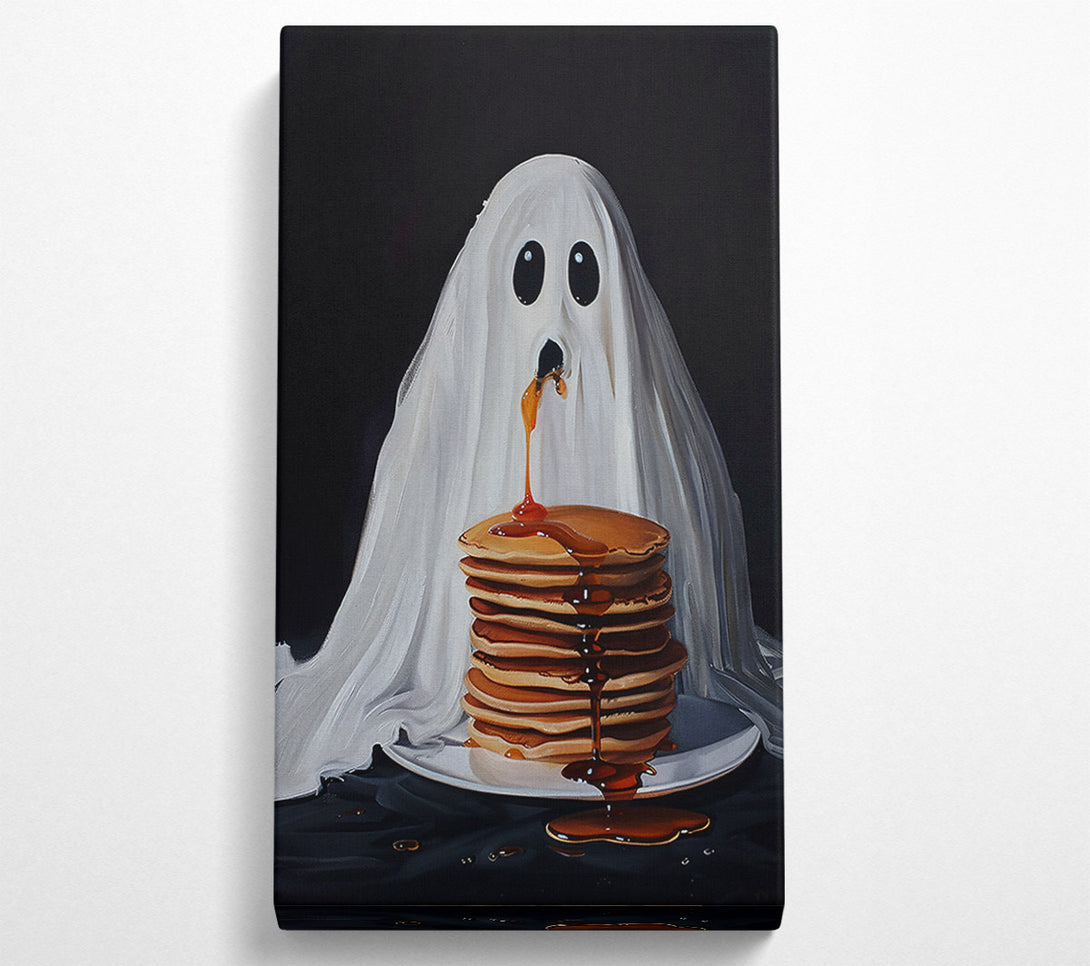  A Canvas Print of Ghostly Brown Syrup Canvas Print