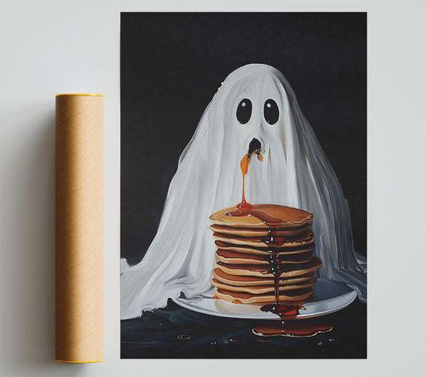 Ghostly Brown Syrup Giclee Print