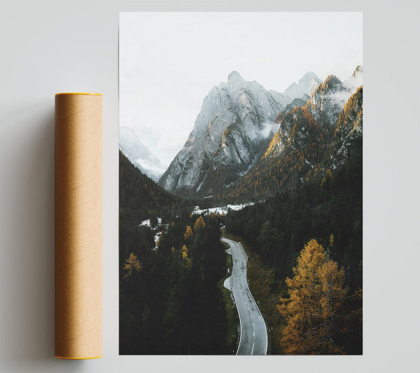 Golden Mountain Road Poster