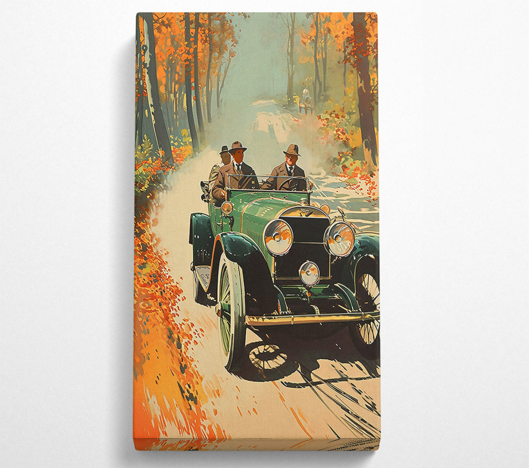 A Canvas Print of Gentlemen Driving Canvas Wall Art