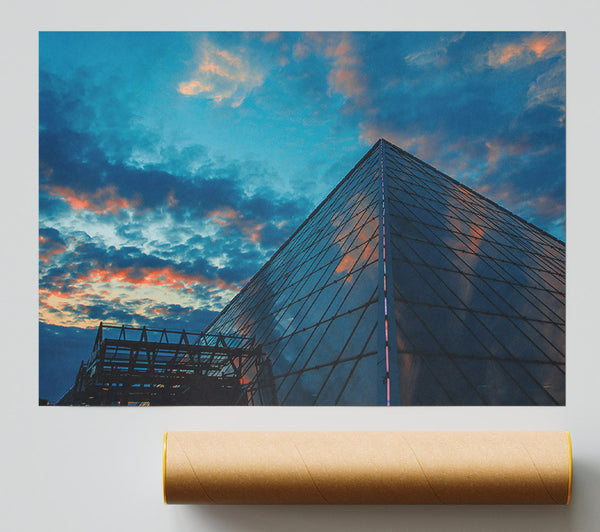 Blue Sky Reflections Print