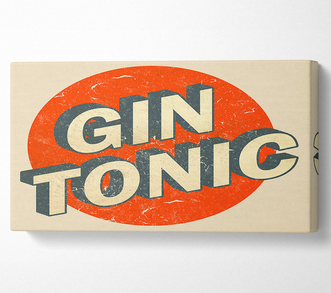  A Canvas Print of Gin Tonic Canvas Art