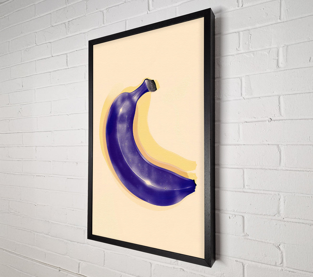  A Canvas Print of Cosmic Violet Banana Canvas Wall Art