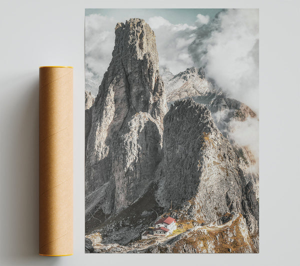 Gray Mountain Sanctuary Print