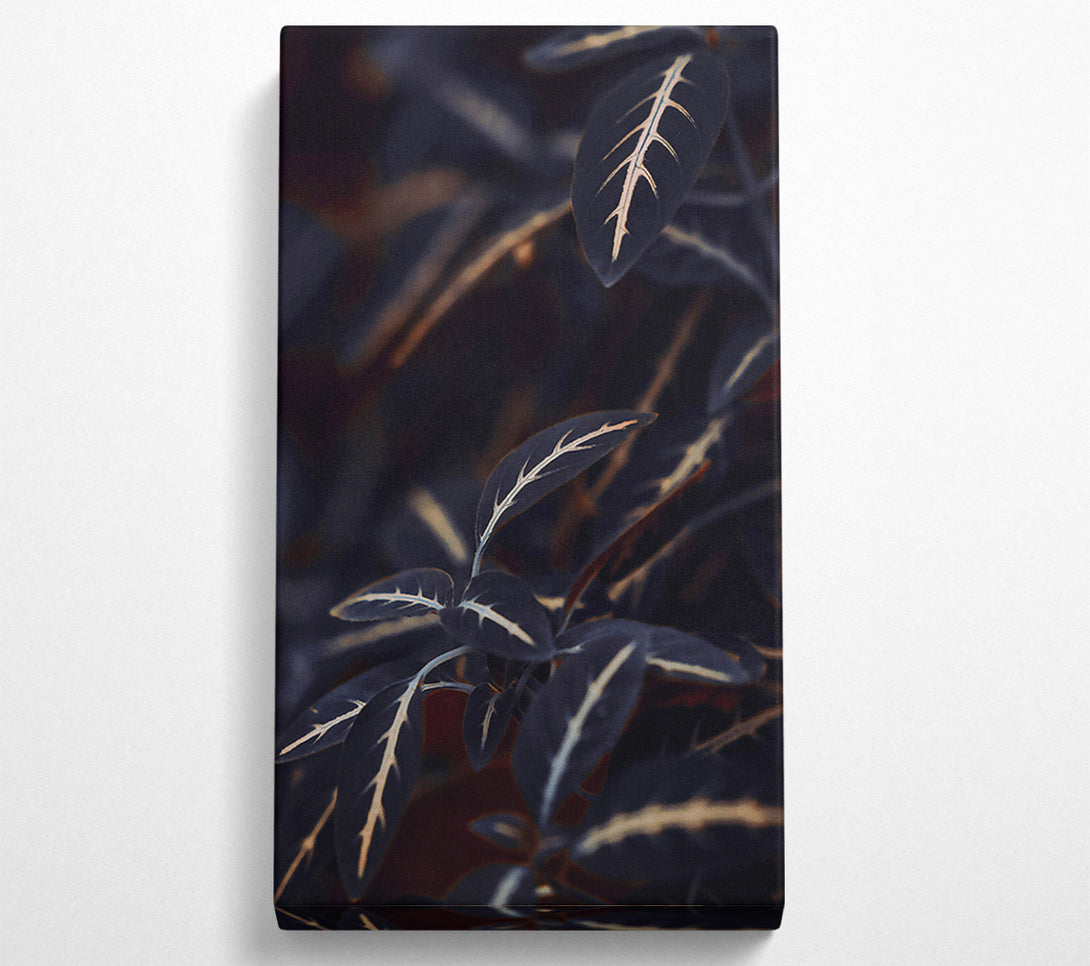  A Canvas Print of Silver Veined Darkness Canvas Wall Art
