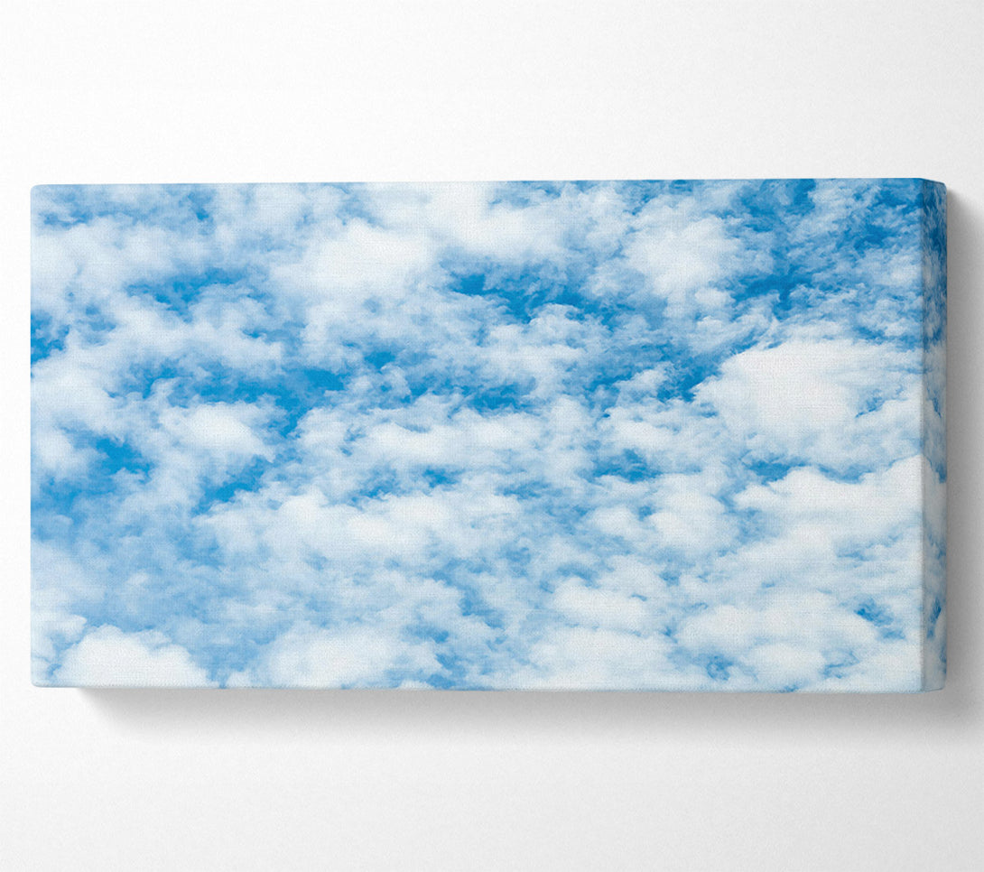  A Canvas Print of Azure Cloud Symphony Canvas Art
