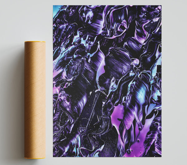 Purple Liquid Dreams Print