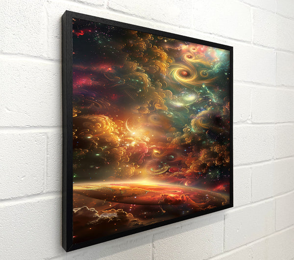 Golden Cosmic Awakening