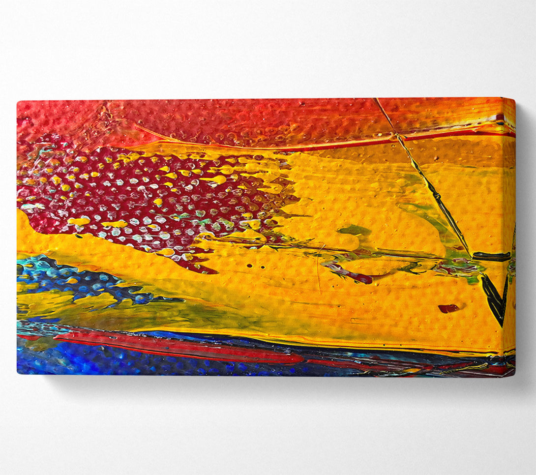  A Canvas Print of Golden Sun'S Embrace Canvas Art