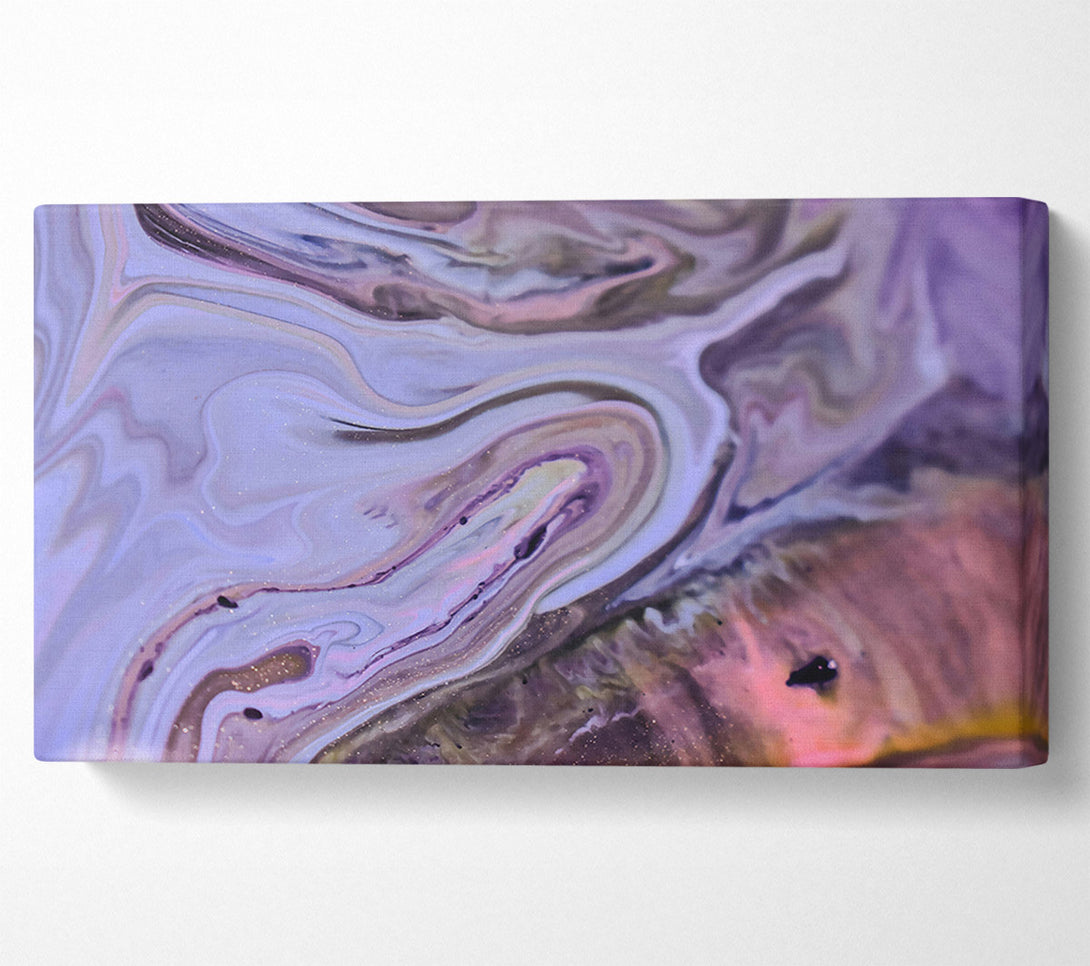  A Canvas Print of Lavender Swirls Of Dreams Canvas Wall Art