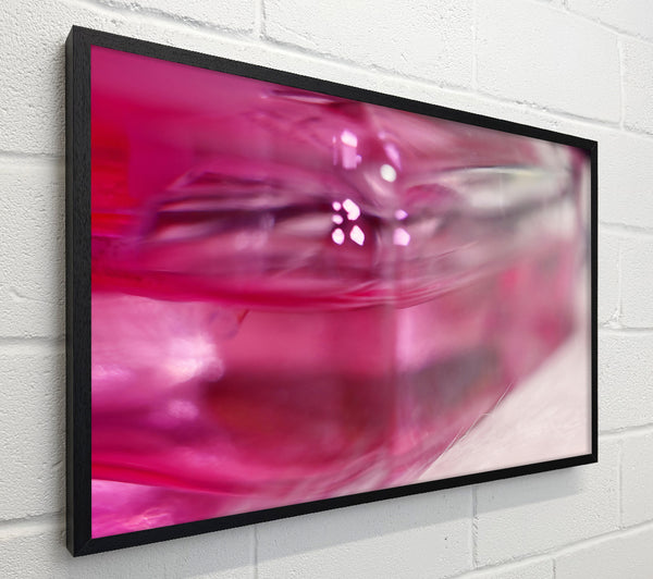 Pink Glass Reflections