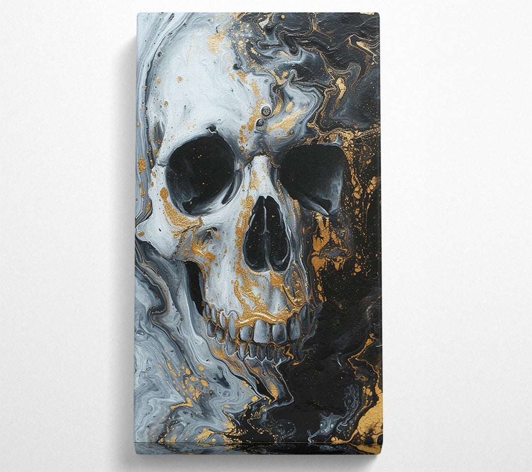  A Canvas Print of Glitter Skull Canvas Art