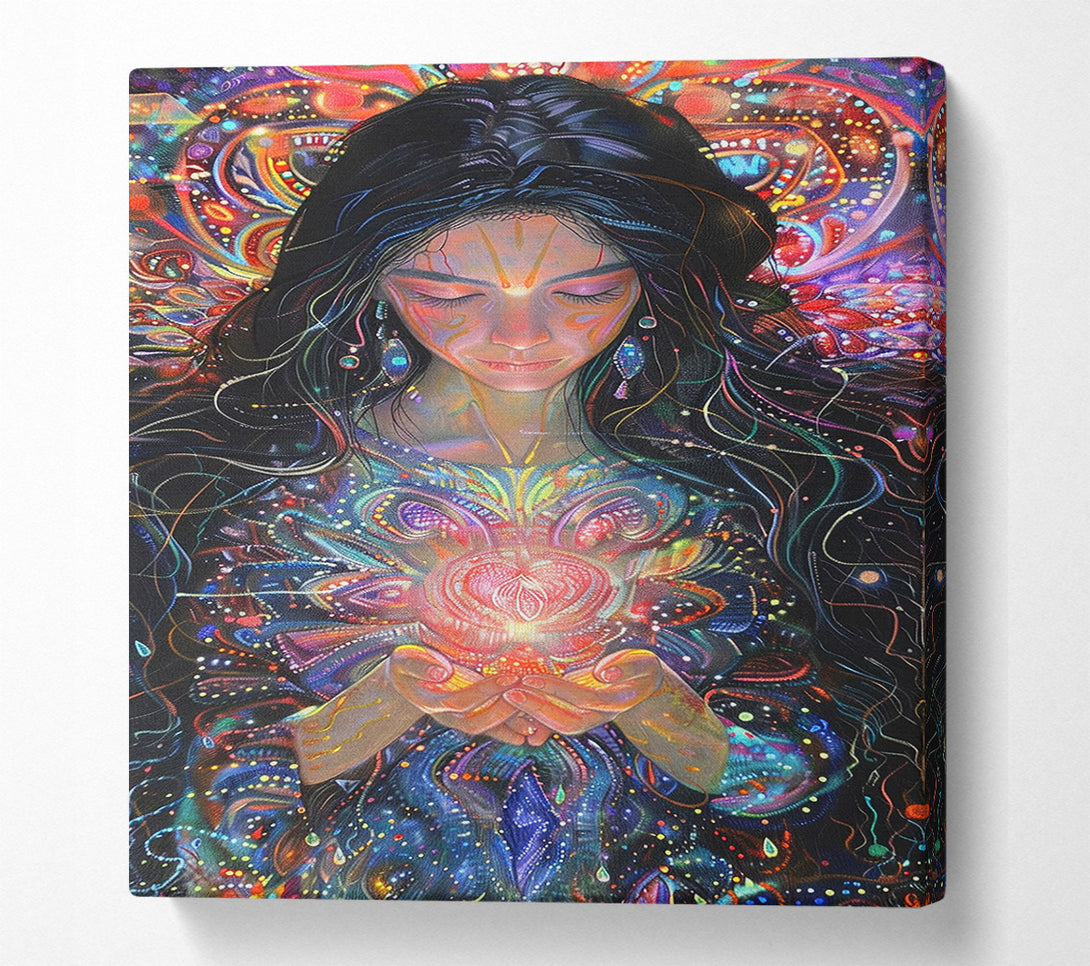  A Canvas Print of Goddess Of Love Canvas Wall Art