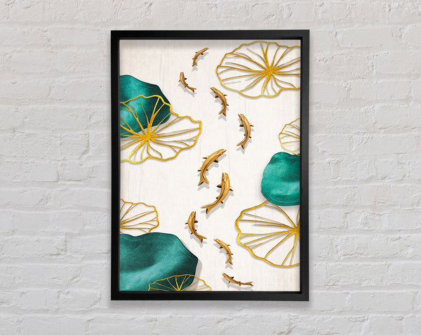 Gold And Green Fish