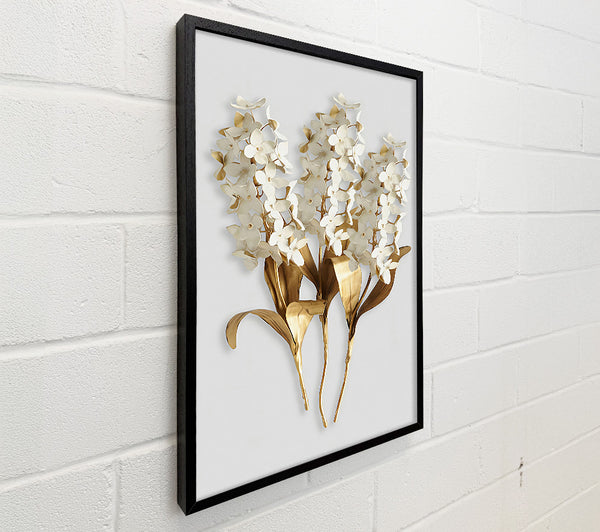 Gold And White Flowers