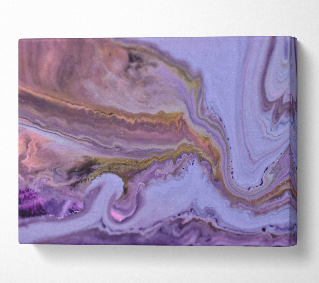  A Canvas Print of Lavender Flowing Dreams Canvas Wall Art